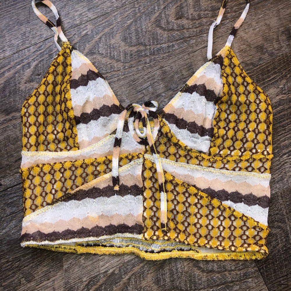 Free people cropped tank